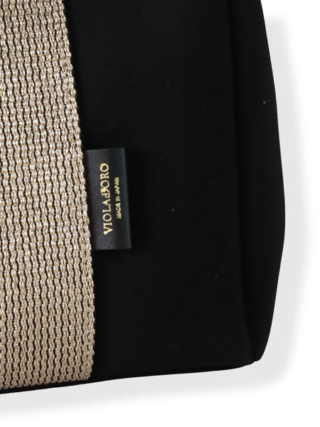 【VIOLAd'ORO】ラメテープトートバッグ