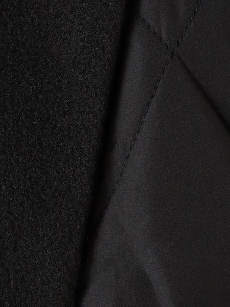 【biyori】キルティングノーカラーブルゾン