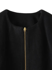 【biyori】キルティングノーカラーブルゾン