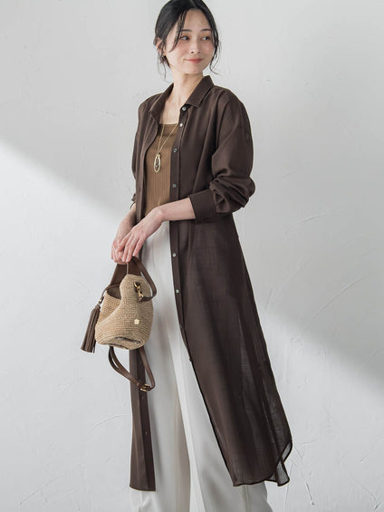 ランダムテレコストレッチタンクトップ