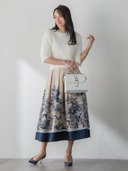 バンビプリントスカート