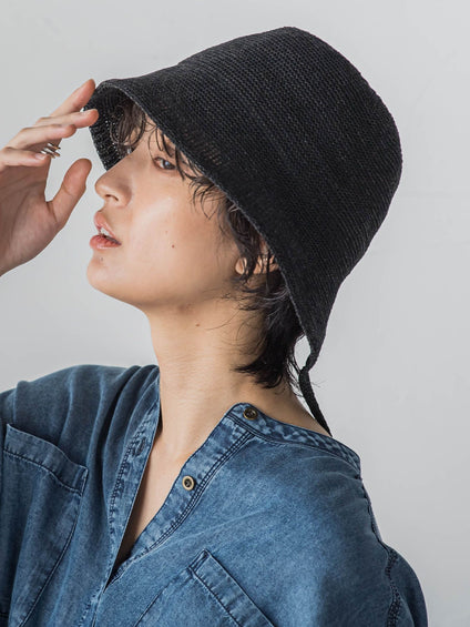 ボンネット風チューリップハット