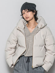 コンパクトシームレスダウンジャケット