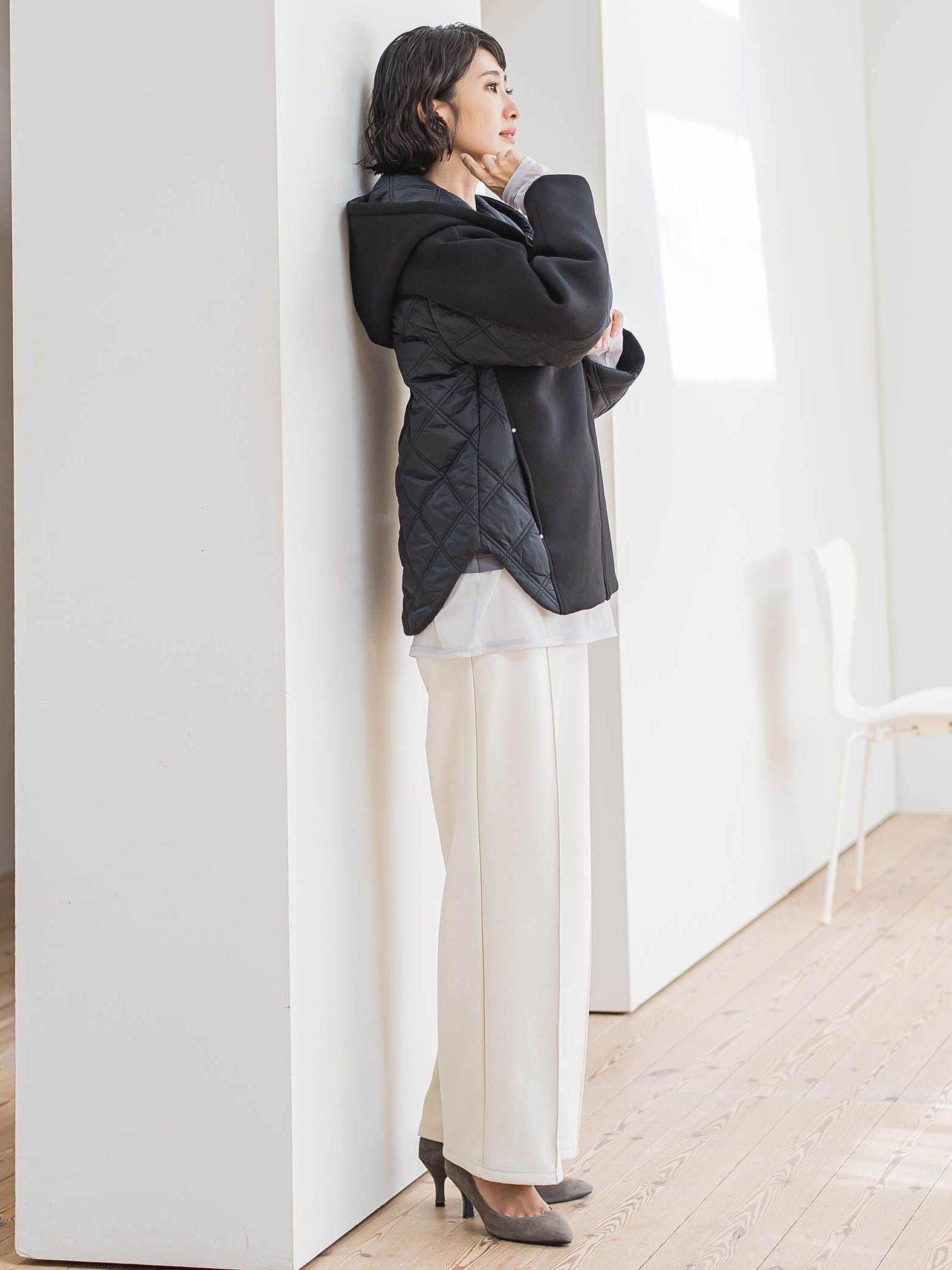 【biyori】ダンボールキルトブルゾン