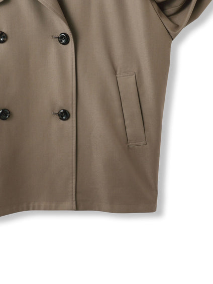 テントラインミドルトレンチコート