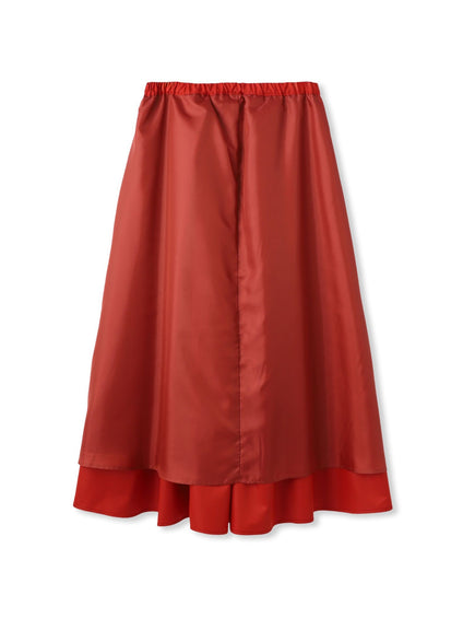 タフタタックスカート≪洗濯機で洗える≫