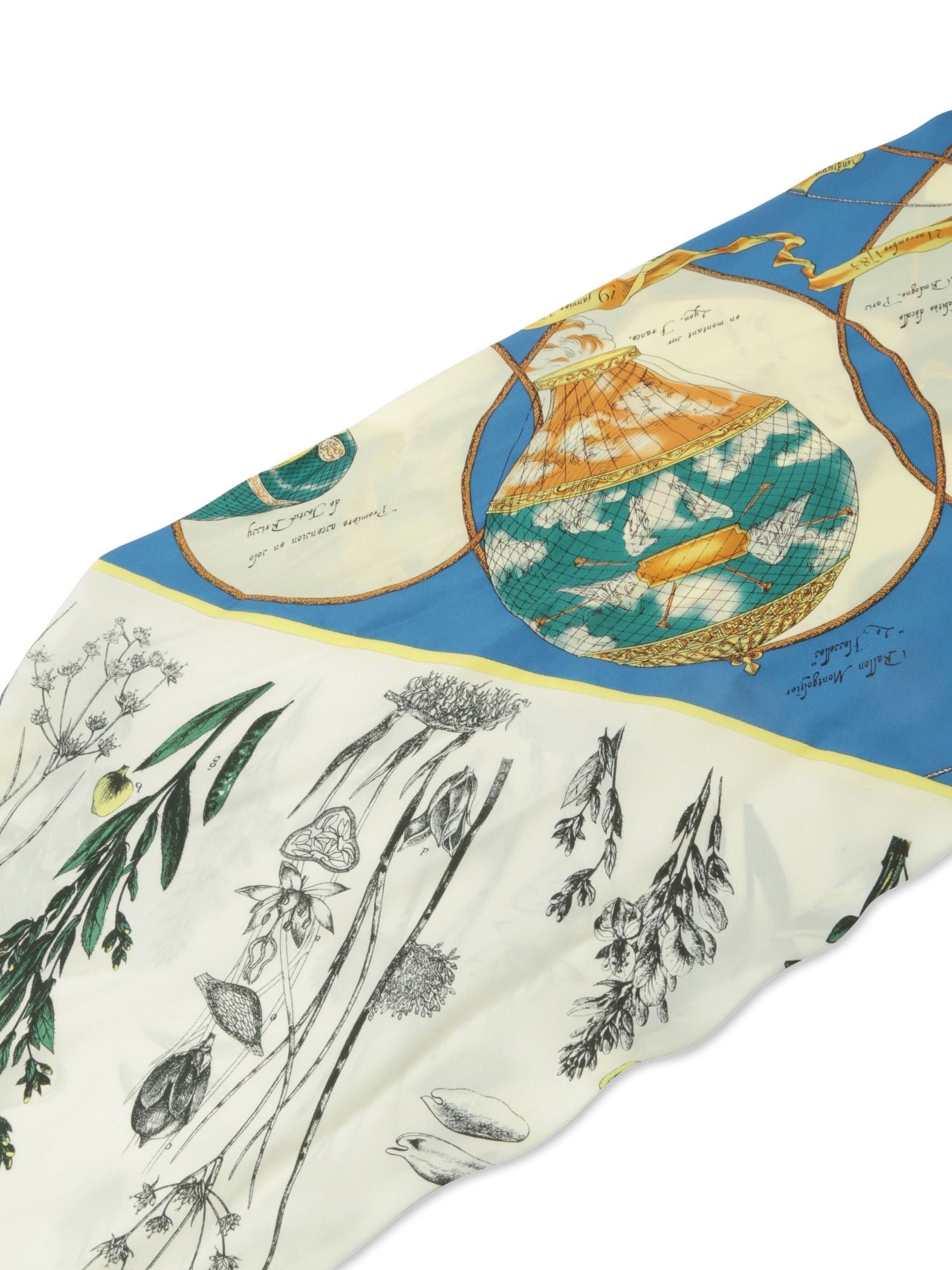 【manipuri】ダイヤ型シルクスカーフ