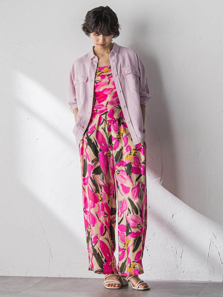 IPEKERフラワープリントスカーフ