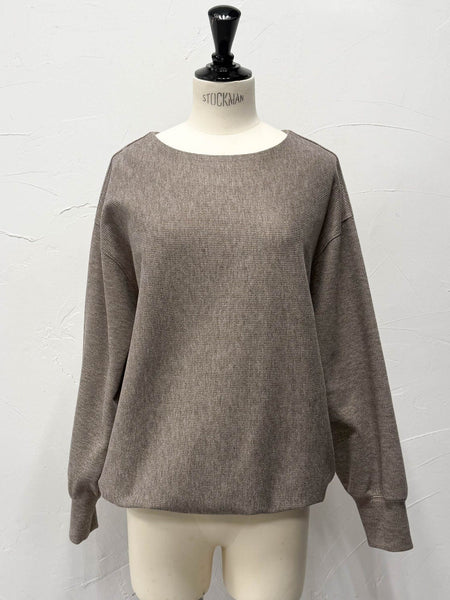 ニットコーデュロイカットソー≪手洗い可能≫