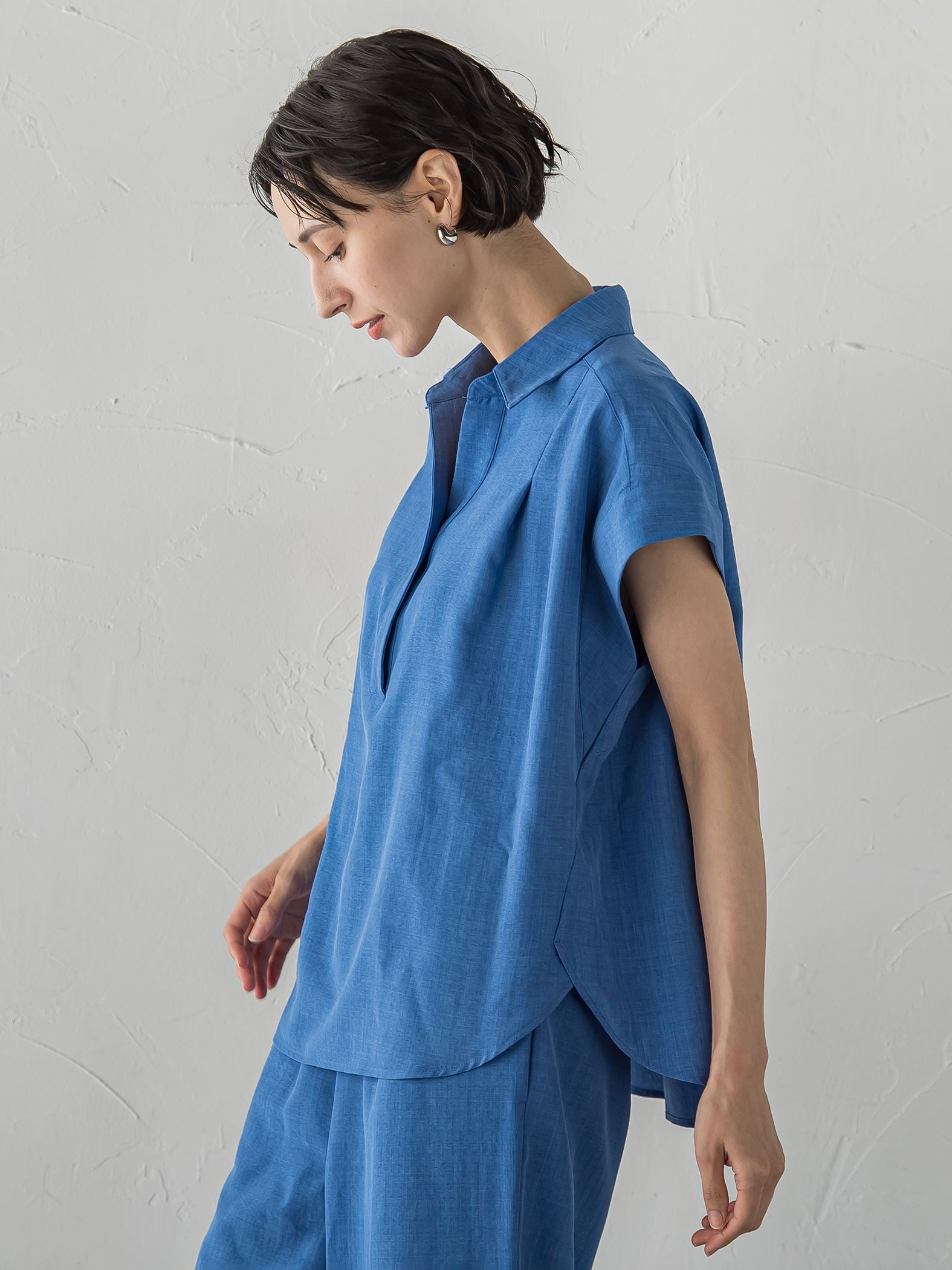 【WEB限定】ブラウス×パンツ 2点セット