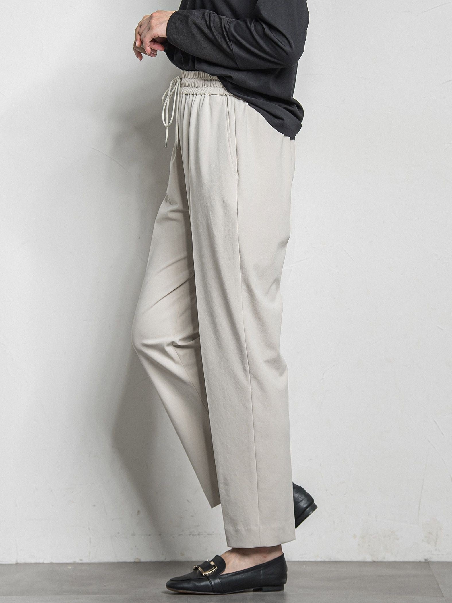 【追加生産】【WEB限定】Active Beautyテーパードパンツ≪13号・15号あり/洗濯機で洗える≫