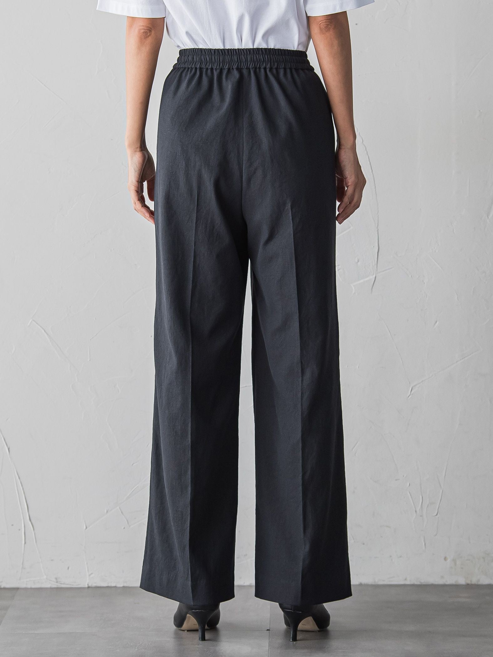 シェルタリングワイドパンツ