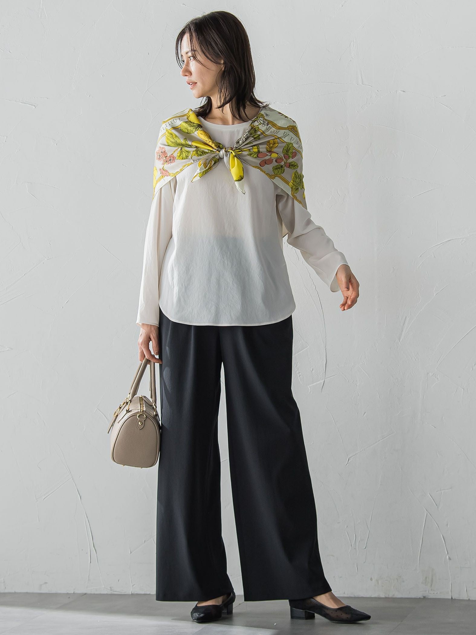 ノルディスジョーゼットブラウス