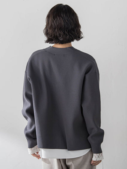 【WEB限定カラーあり】スポンディッシュニットカーディガン