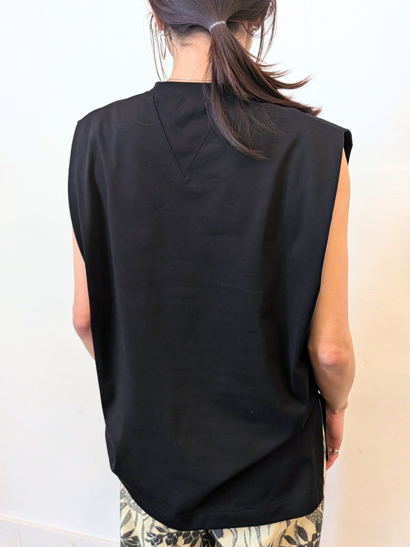 《予約販売》crew neck vest　【日本製】