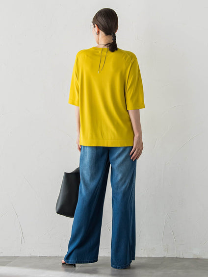 【大きいサイズ/新色追加】Tシャツニット