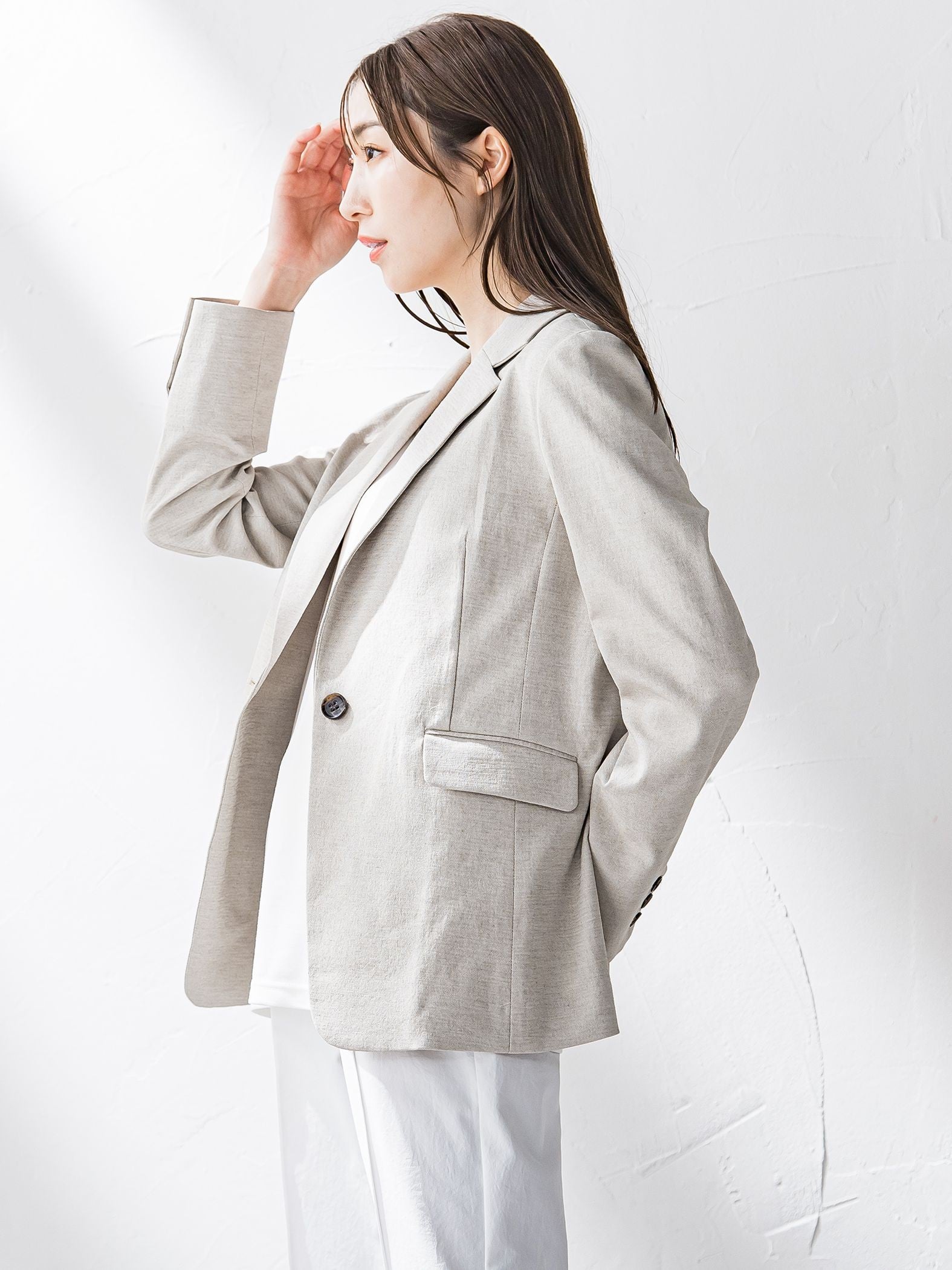 シェルタリングジャケット≪洗濯機で洗える≫