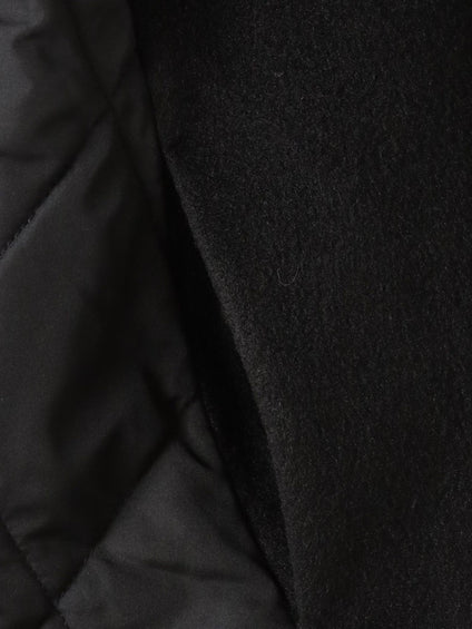 【biyori】キルティングノーカラーブルゾン