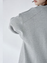 Edge neck sweater【日本製】≪手洗い可能≫