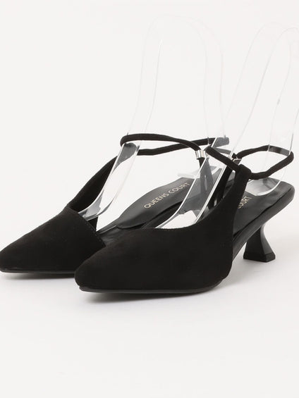 バックバンドヒールミュール