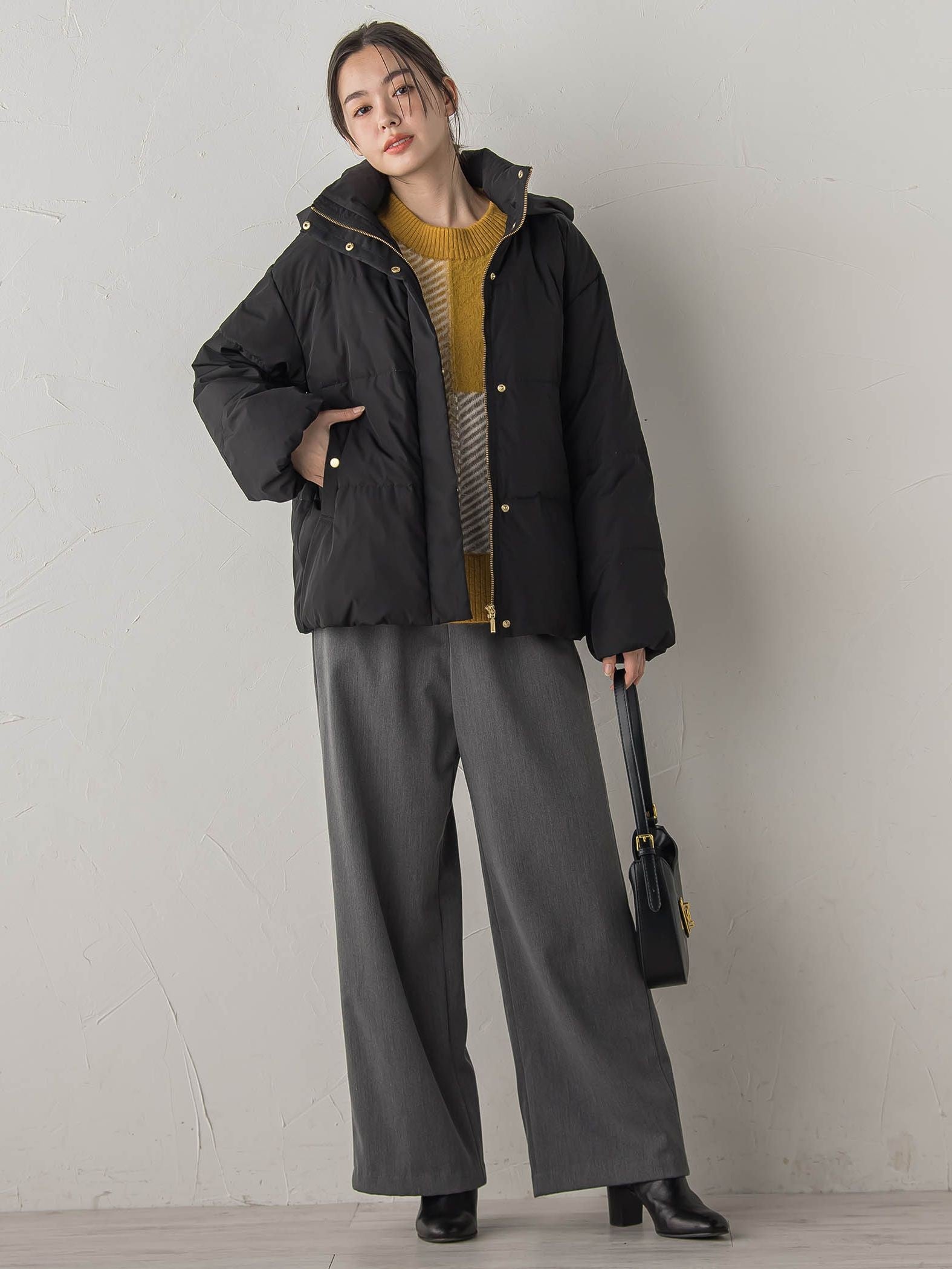 裏起毛ボンディングパンツ≪手洗い可能≫