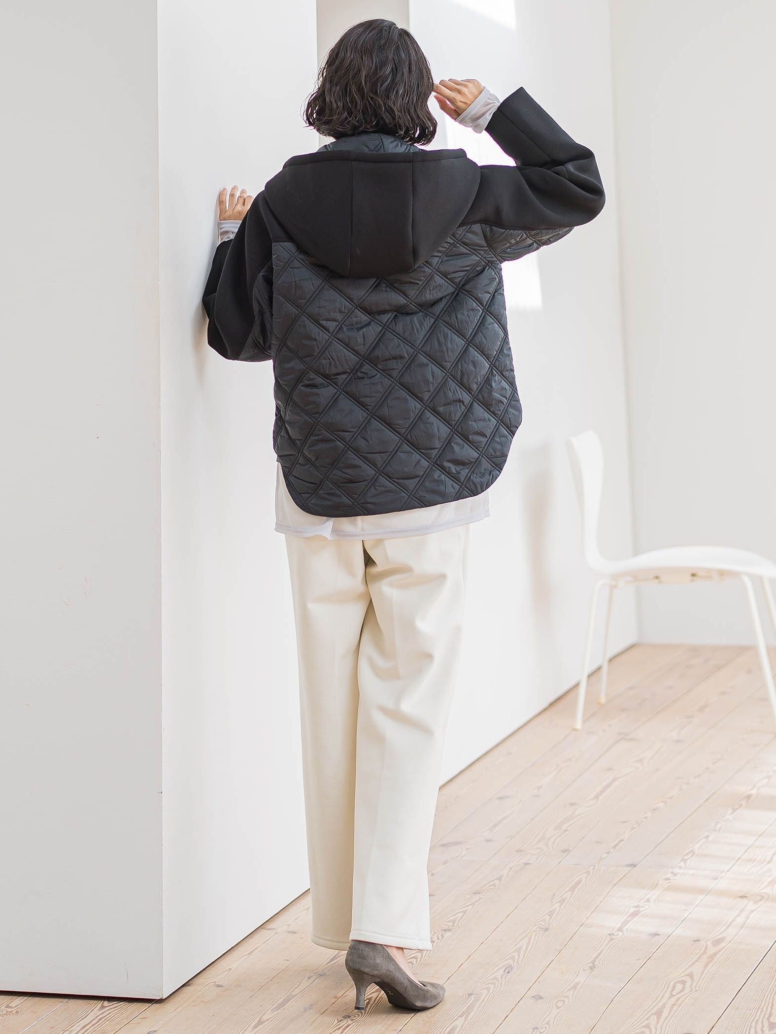 【biyori】ダンボールキルトブルゾン