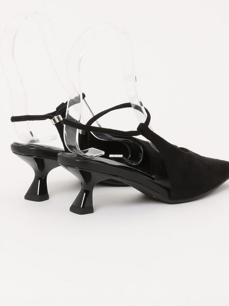 バックバンドヒールミュール