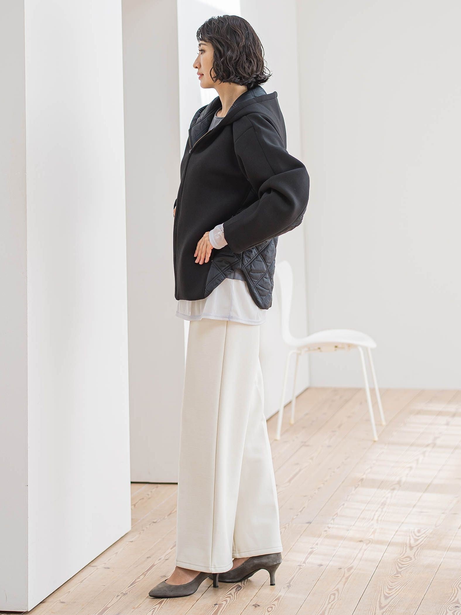 【biyori】ダンボールキルトブルゾン