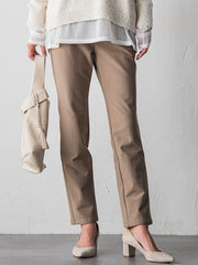 【WEB限定/新色追加】”楽暖”裏起毛ハイテンションパンツ