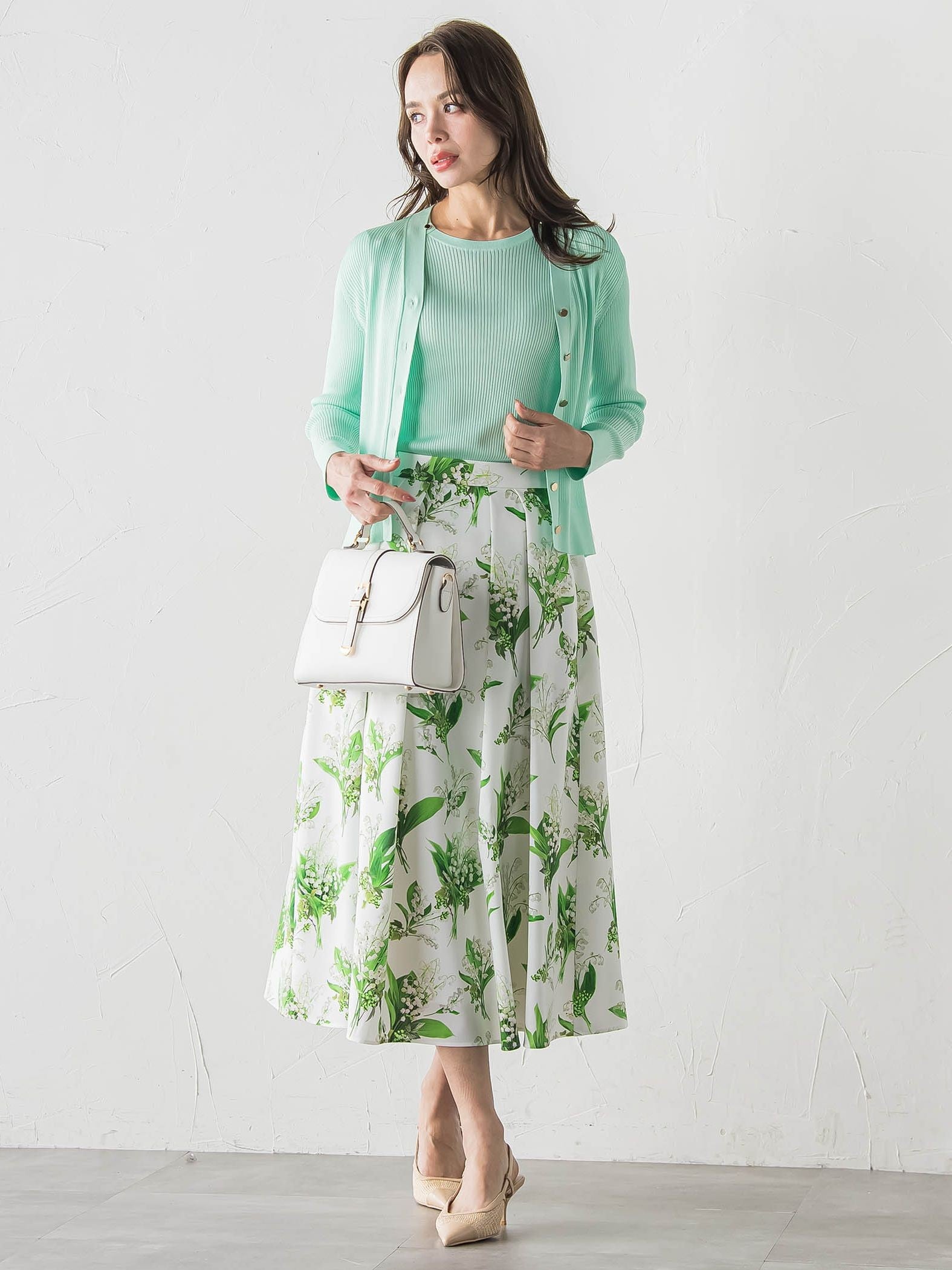 LUCINDAリブニット