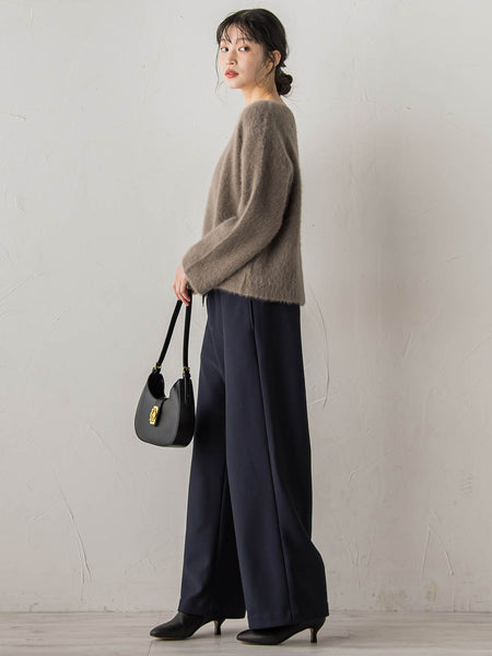 HYPER FIT裏起毛ボンディングパンツ≪洗濯機で洗える≫