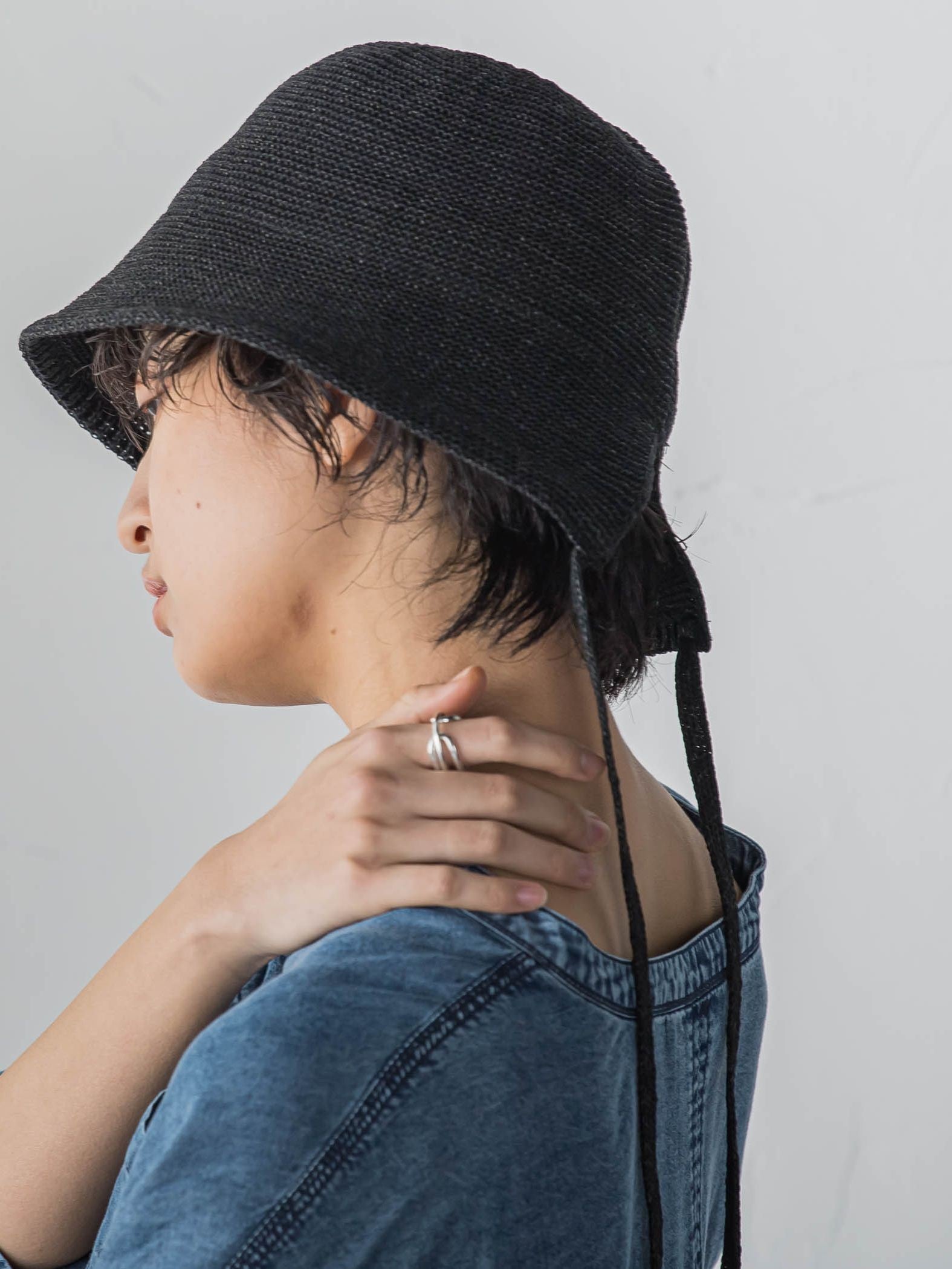 ボンネット風チューリップハット