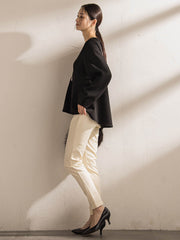 【WEB限定】裏起毛発熱レギンスパンツ≪ストレッチ/洗える≫