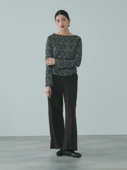 HAKIYASEブラッシュバックワイドパンツ≪手洗い可能≫