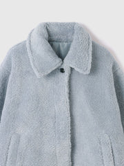 ボアコクーンスリーブブルゾン