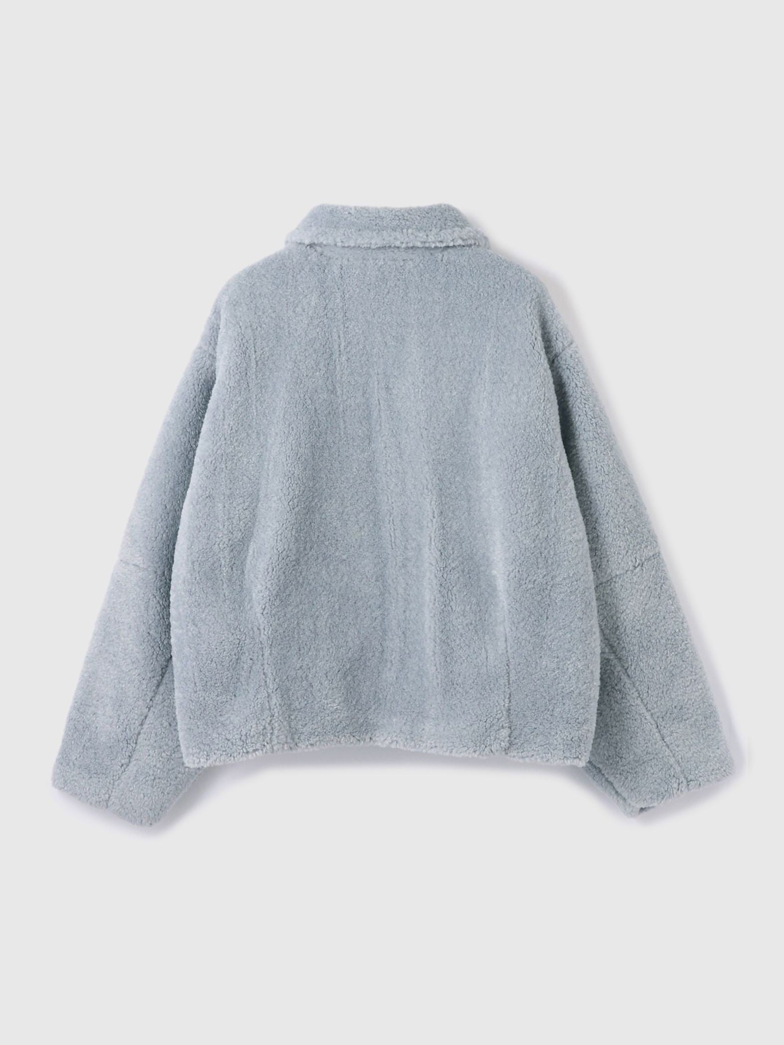 ボアコクーンスリーブブルゾン