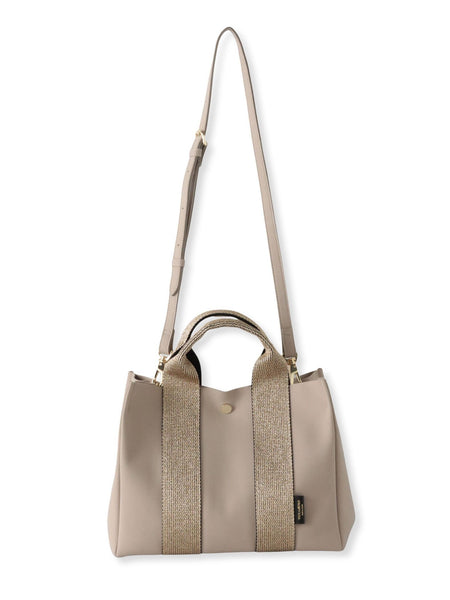 【VIOLAd'ORO】ラメテープトートバッグ