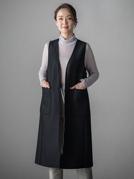 ウールツイードボンディングジャンスカ