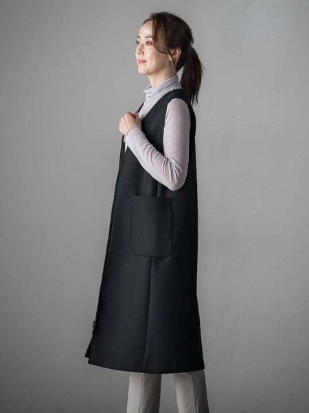 ウールツイードボンディングジャンスカ