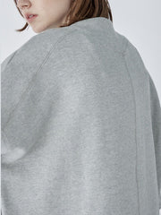 Edge neck sweater【日本製】≪手洗い可能≫