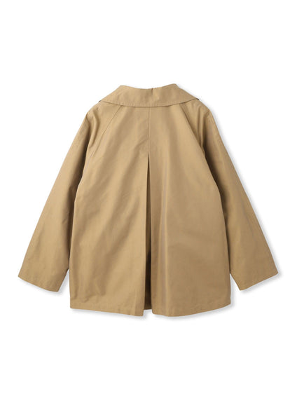 シャンブレーツイルミドル丈コート