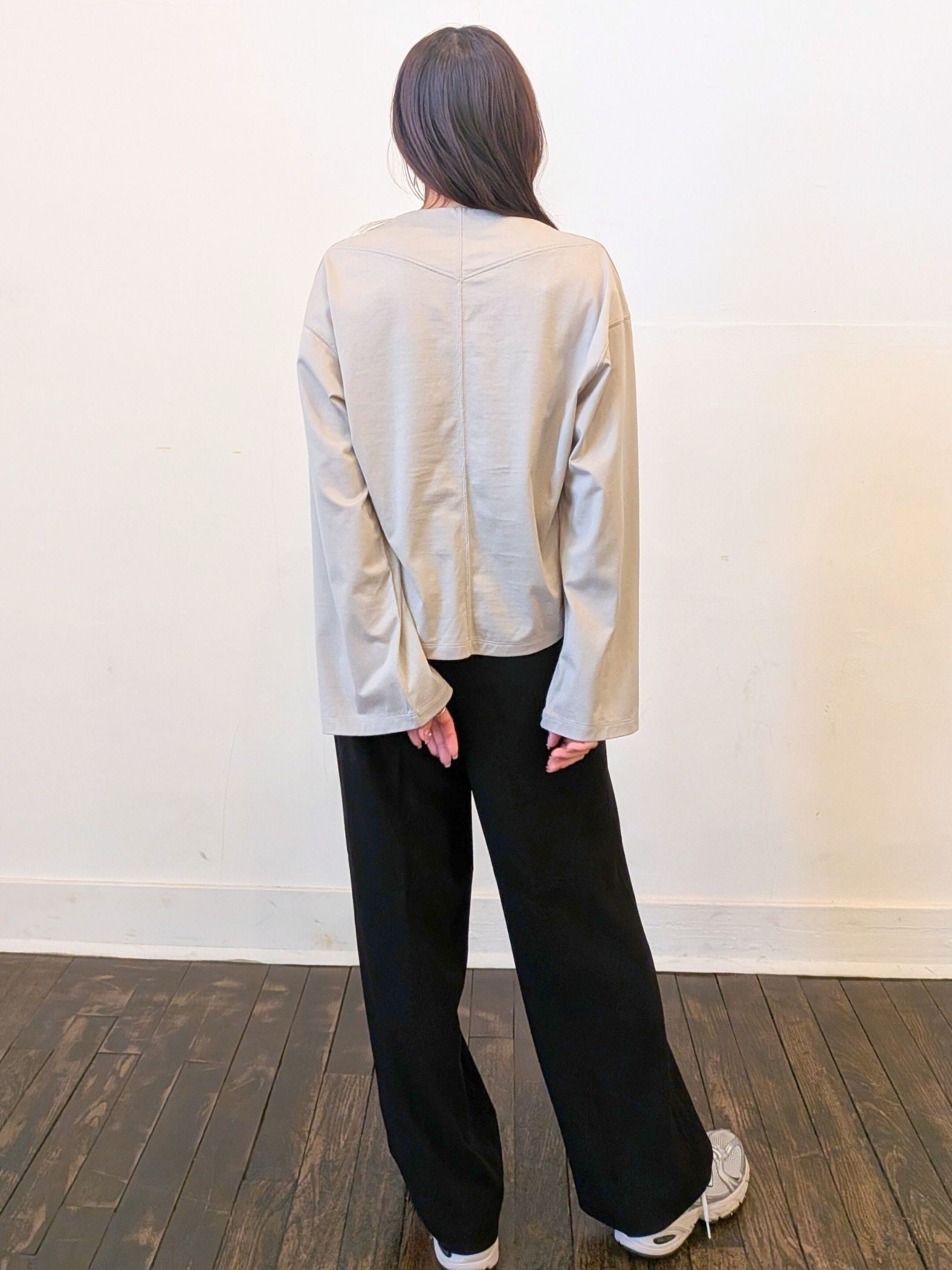 《予約販売》flare sleeve tee 【日本製】