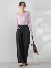 コットンサラチュールカットソー