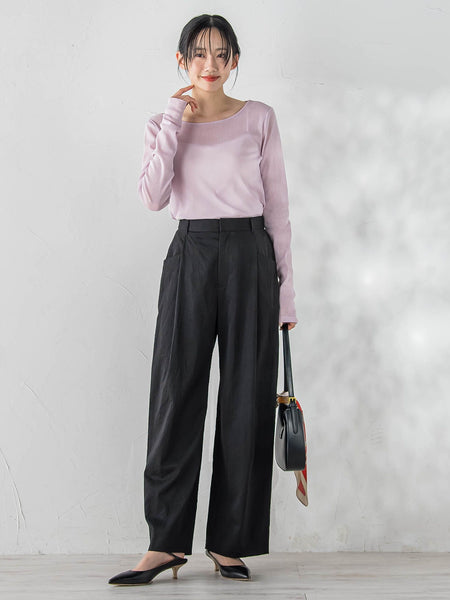 コットンサラチュールカットソー