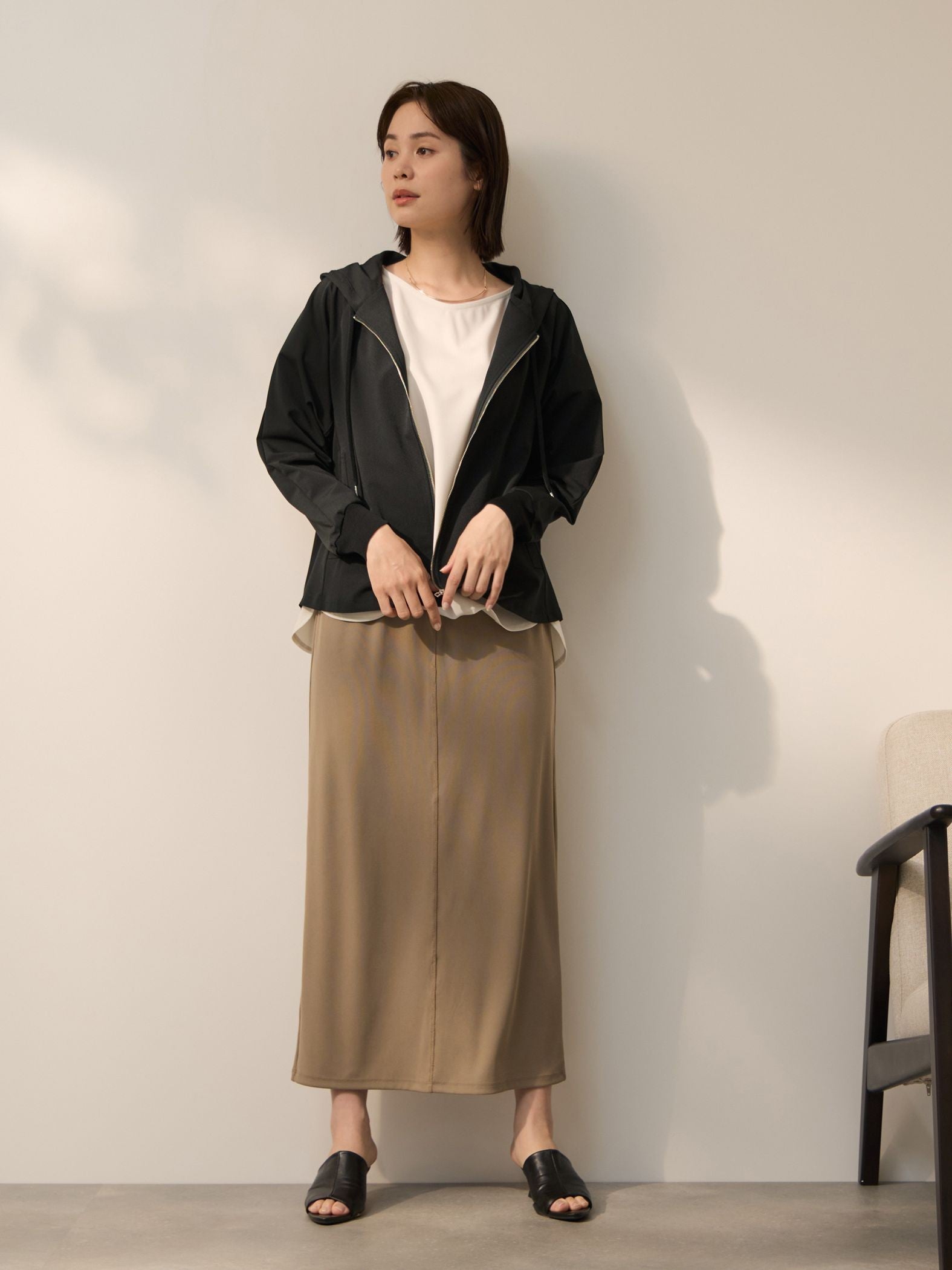 CICA配合　サークルストレッチパーカー