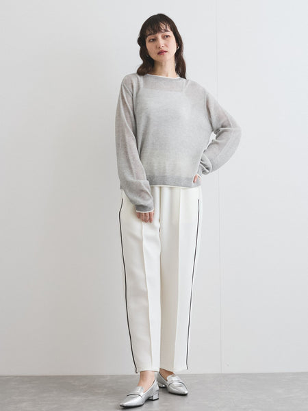 麻タッチハイショクプルオーバー≪手洗い可能≫
