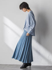 “ 叶える ” タックヘムドルマンショートプルオーバー