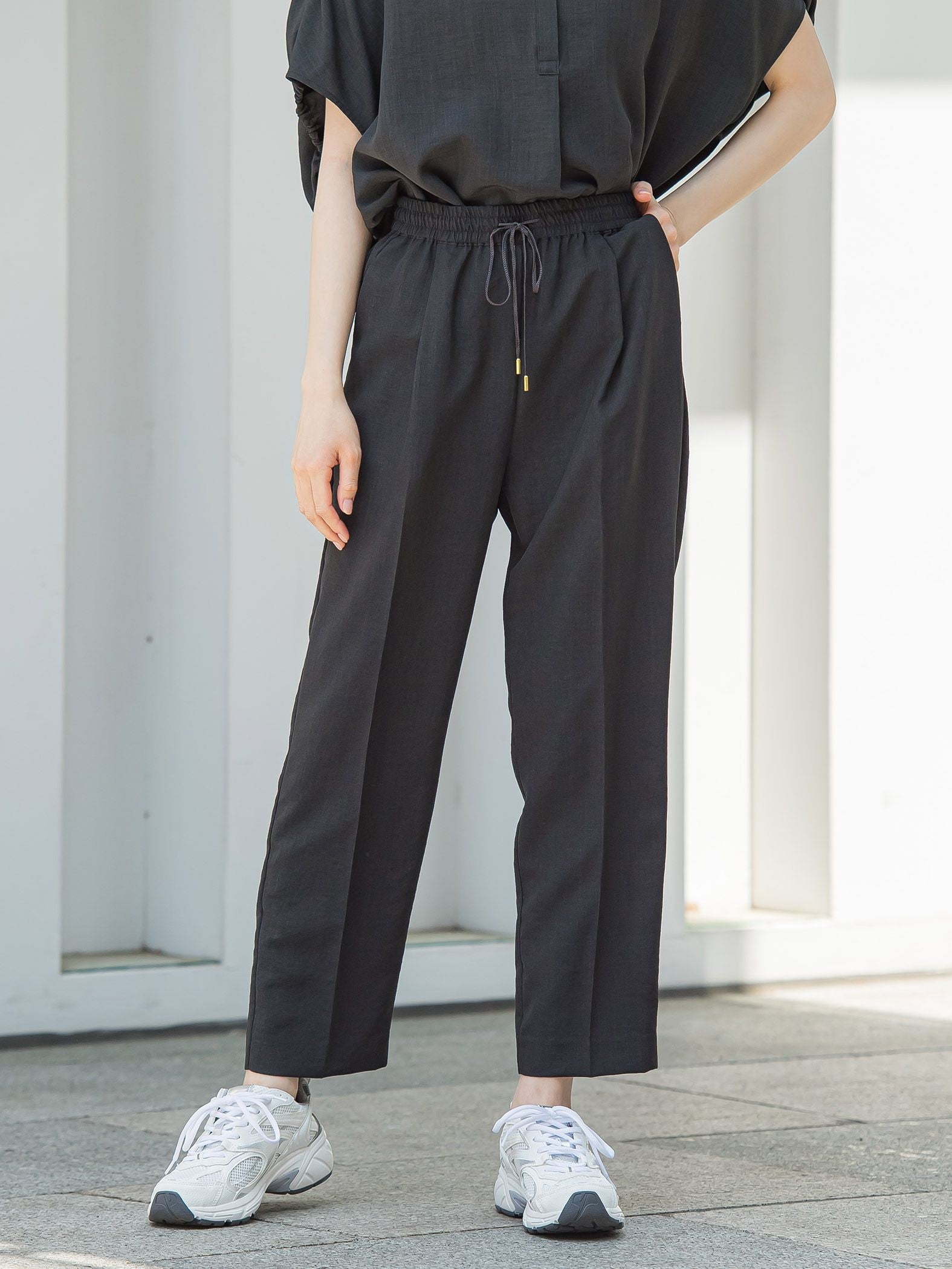 【WEB限定】タンブラーブッチャーテーパードパンツ≪手洗い可能≫