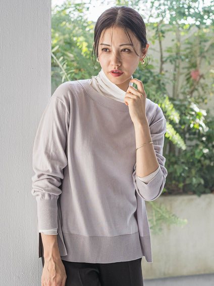 カシミヤシルクシアーラメタートル≪WEB限定カラー/手洗い可能≫