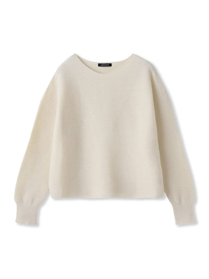 ホールガーメントガーターニット≪洗える≫